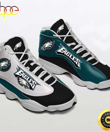Philadelphia Eagles Nfl Ver 2 Air Jordan 13 Sneaker
