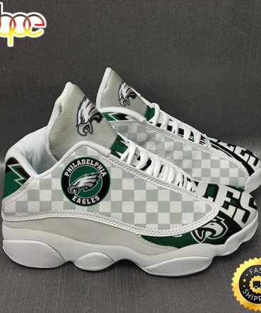 Philadelphia Eagles Nfl Ver 3 Air Jordan 13 Sneaker