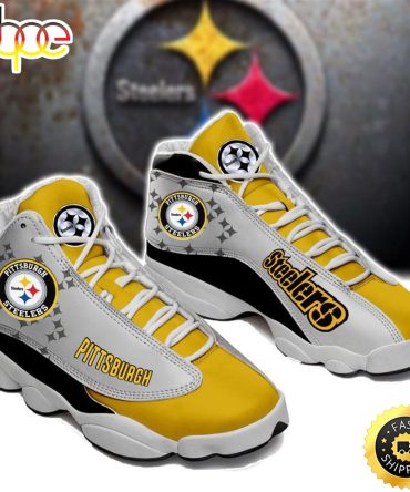 Pittsburgh Steelers Nfl Ver 10 Air Jordan 13 Sneaker