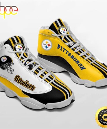 Pittsburgh Steelers Nfl Ver 1 Air Jordan 13 Sneaker