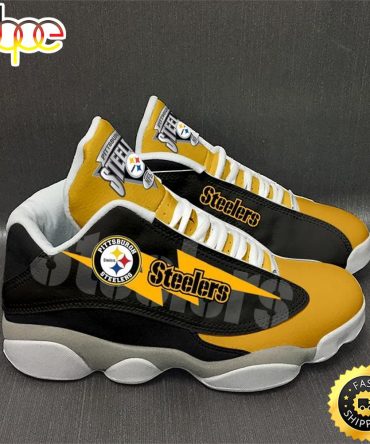 Pittsburgh Steelers Nfl Ver 4 Air Jordan 13 Sneaker
