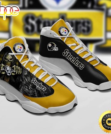 Pittsburgh Steelers Nfl Ver 5 Air Jordan 13 Sneaker