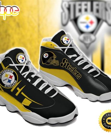 Pittsburgh Steelers Nfl Ver 8 Air Jordan 13 Sneaker