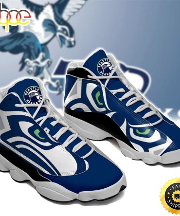 Seattle Seahawks Nfl Ver 1 Air Jordan 13 Sneaker