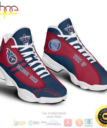Tennessee Titans Nfl Football Air Jordan 13 Shoes