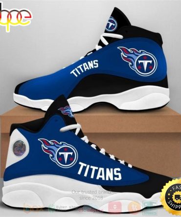 Tennessee Titans Nfl Team Air Jordan 13 Shoes