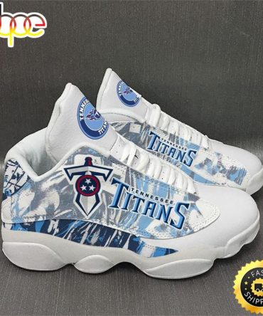 Tennessee Titans Nfl Ver 2 Air Jordan 13 Sneaker