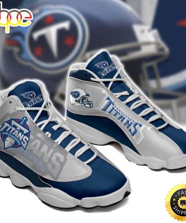 Tennessee Titans Nfl Ver 5 Air Jordan 13 Sneaker