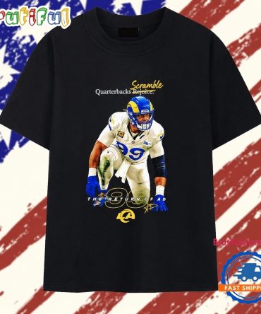 Aaron Donald Los Angeles Rams 99 The Return Of Ad Signature T Shirt