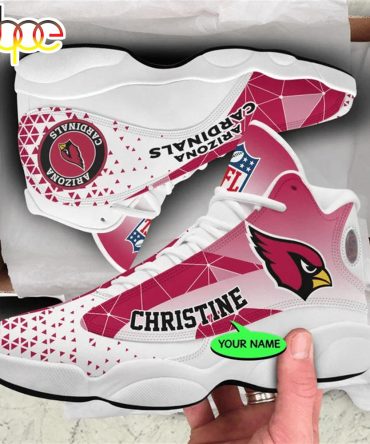 Arizona Cardinals Nfl Personalized Jordan 13 Shoes  Gift For Fans Sport