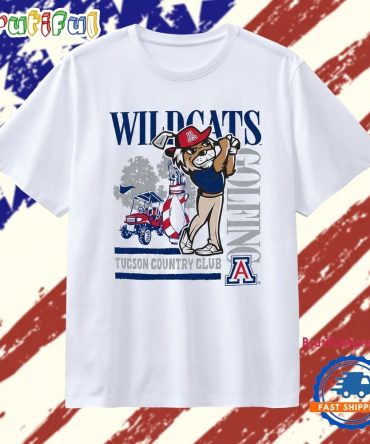 Arizona Wildcats Golfing At Tucson Country Club T Shirt