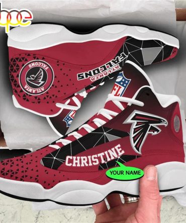Atlanta Falcons Nfl Personalized Jordan 13 Shoes  Gift For Fans Sport