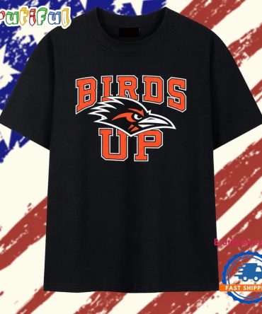 Birds Up Utsa Roadrunners Logo University Of Texas At San Antonio T Shirt