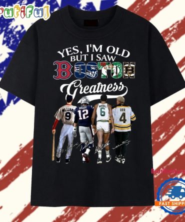Boston Sports Legends Thank You For The Memories Graphic T Shirt