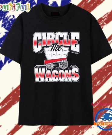 Buffalo Bills Circle The Wagons Graphic T Shirt