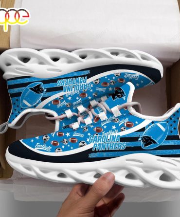 Carolina Panthers Nfl Clunky Sport Max Soul Shoes New Design For Fans