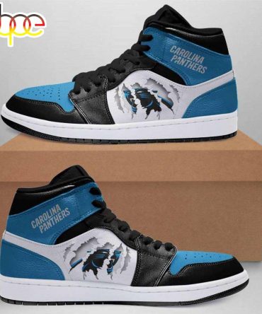 Carolina Panthers Nfl Scratch Jd1 Boot Sneakers Shoes