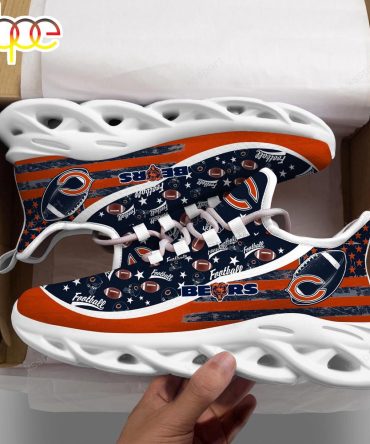 Chicago Bears Nfl Clunky Sport Max Soul Shoes New Design For Fans