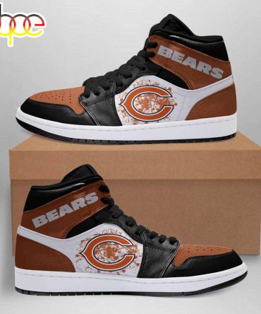 Chicago Bears Nfl Jd1 Boot Sneakers Shoes