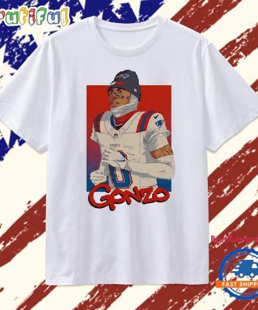 Christian Gonzalez New England Patriots Gonzo T Shirt