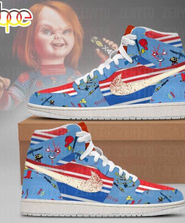 Chucky Cosplay Air Jordan 1 Sneakers