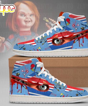 Chucky Costume Air Jordan 1 Sneakers