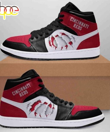 Cincinnati Reds Nfl Scratch Jd1 Boot Sneakers Shoes