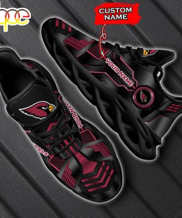 Custom Name Arizona Cardinals Nfl Max Soul Shoes Gift For Fans