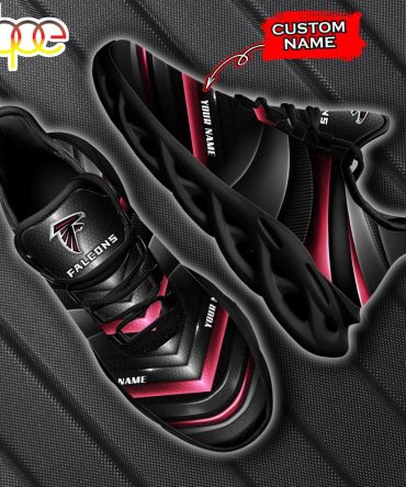 Custom Name Atlanta Falcons Team Nfl Max Soul Shoes Gift For Fans