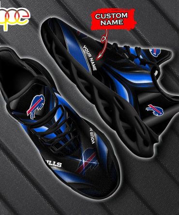 Custom Name Buffalo Bills Team Nfl Sport Max Soul Shoes Gift For Fans
