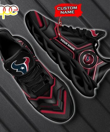Custom Name Houston Texans Nfl Max Soul Shoes Gift For Fans