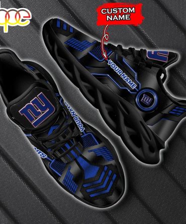 Custom Name New York Giants Nfl Max Soul Shoes Gift For Fans