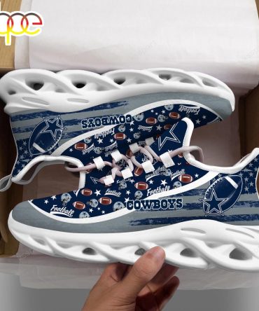 Dallas Cowboys Nfl Clunky Sport Max Soul Shoes New Design For Fans