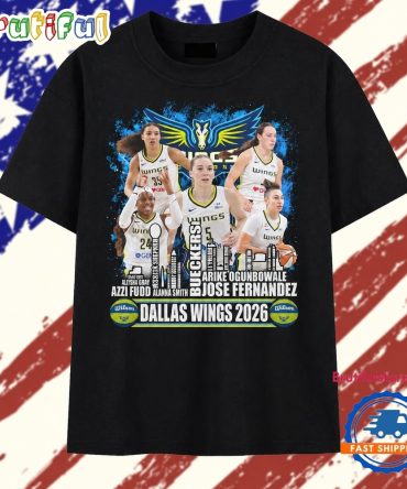 Dallas Wings 2026 Team Roster Paige Bueckers Basketball Fan T Shirt
