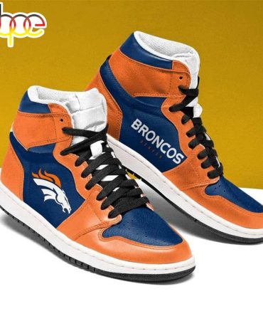 Denver Broncos Jordan Sneaker Nfl Denver Broncos Custom Shoes For Men Women