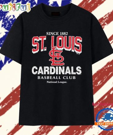 Distressed St Louis Cardinals Baseball Club Since 1882 T Shirt
