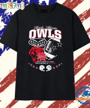 Florida Atlantic Owls Vs Fiu Shula Bowl September 19 2026 Boca Raton T Shirt