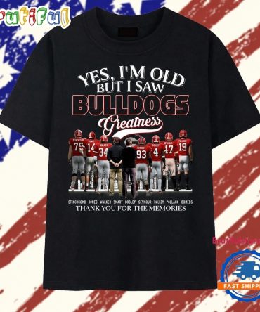 Georgia Bulldogs Football Legends Thank You For The Memories T Shirt