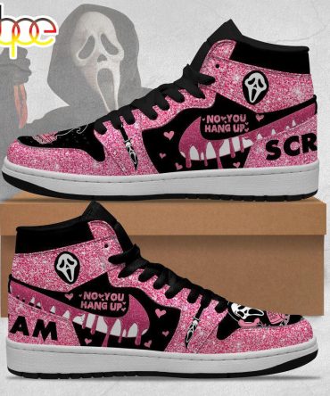 Ghostface No You Hang Up Scream Air Jordan 1 Sneakers