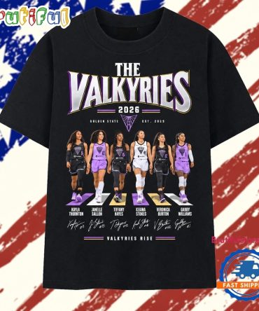 Golden State Valkyries 2026 Players Abbey Road Signatures T Shirt