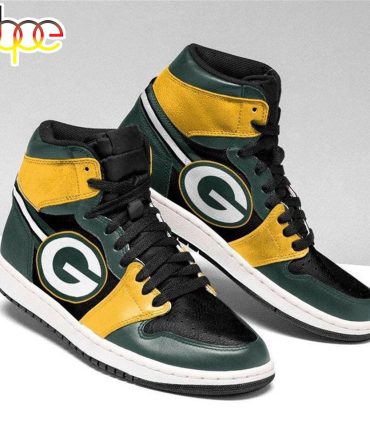 Green Bay Packers Nfl Air Jordan Shoes Sport Sneaker Boots Shoes For Men Women