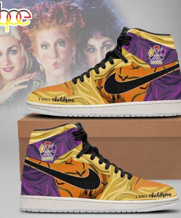 Hocus Pocus I Smell Children Air Jordan 1 Sneakers