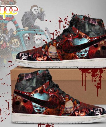 Horror Killers Air Jordan 1 Sneakers