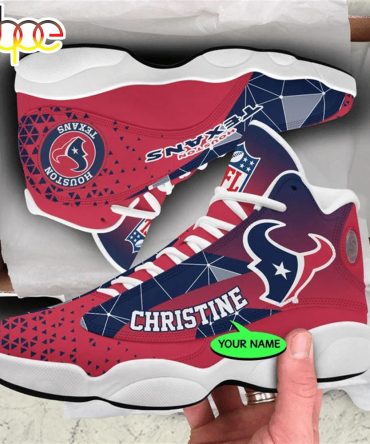Houston Texans Nfl Personalized Jordan 13 Shoes  Gift For Fans Sport