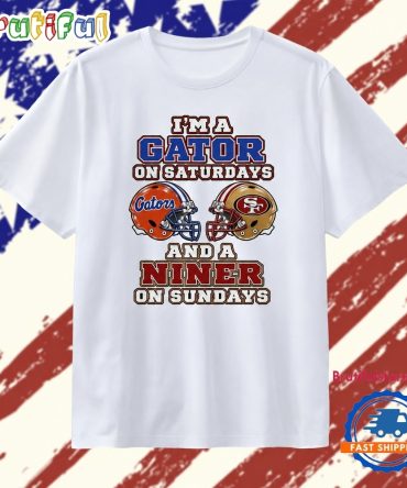 I’M A Gator On Saturdays And A Niner On Sundays T Shirt