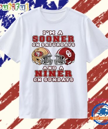 I’M A Sooner On Saturdays And A Niner On Sundays 2026 T Shirt