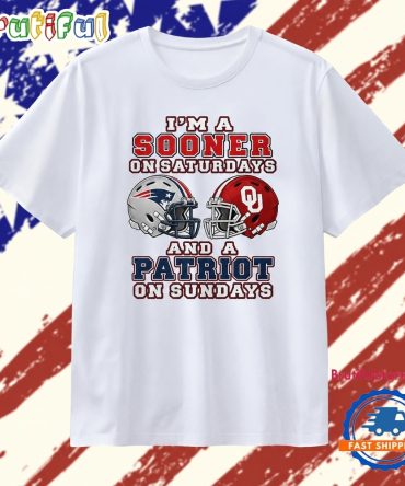 I’M A Sooner On Saturdays And A Patriot On Sundays T Shirt
