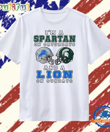 I’M A Spartan On Saturdays And A Lion On Sundays T Shirt