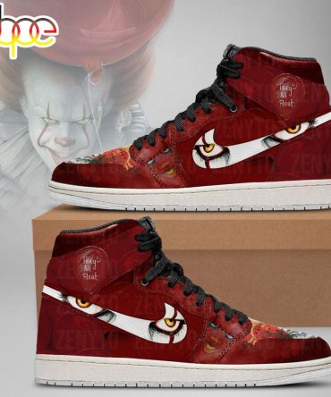 It Pennywise They All Float Air Jordan 1 Sneakers