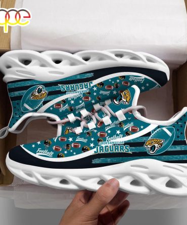 Jacksonville Jaguars Nfl Clunky Sport Max Soul Shoes New Design For Fans